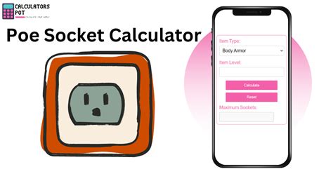 socket calculator poe.